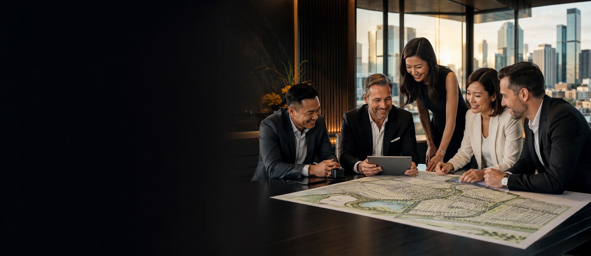 Aussieshopping Property and Investment Group leadership team in Brisbane