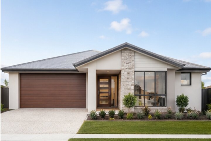 Representative modern house and land design for an Aussieshopping search profile in Greenbank, Brisbane South